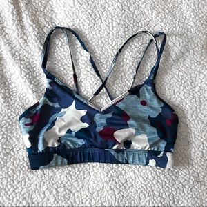 camo sports bra